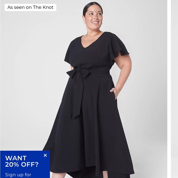 Lane Bryant Lena high low dress - Picture 7 of 8